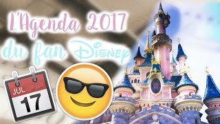 📅 LAGENDA 2017 DU FAN DISNEY 😇 [upl. by Hnilym]