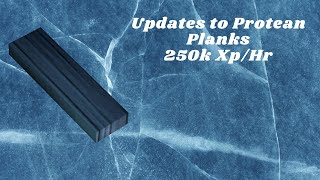 Rs3  Protean Plank Rework 250k XPHR AFK  72423 [upl. by Ytirahs]