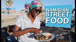 OWAMBOLAND NAMIBIA STREET FOOD   Village life IN NAMIBIA Lempies [upl. by Nolyag991]