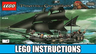 LEGO Instructions  Pirates of the Caribbean  Miscellaneous  4184  The Black Pearl Book 2 [upl. by Frye]