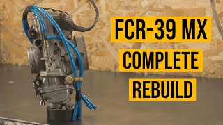 Quick and Easy FCR 39 Carburetor Rebuild [upl. by Sirenay704]