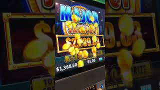 Huff n More Puff Major Jackpot at Muckleshoot Casino [upl. by Nalliuq]