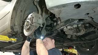 CV axle replacement 2006 Ford Fusion passenger side [upl. by Nic241]