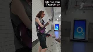 Humankind  BenjaminTeacher coldplay shorts coldplay short busking guitar cover music [upl. by Lindly274]