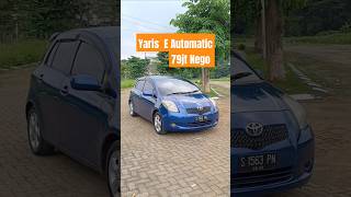 79jt Nego YARIS type E Automatic th2006 real bekasberkualitas toyota mobilbekas citycar [upl. by Nylarac743]