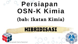 pembahasan soal OSNK Kimia bab hibridisasi [upl. by Bibah]