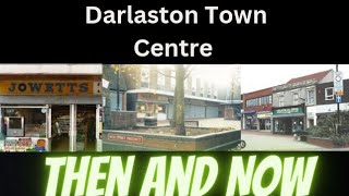 Darlaston Town Centre Walkalong THEN and NOW [upl. by Enelym]