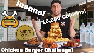 10000 CALORIES of Fried Chicken  Epic Cheat Day Challenge  Food Coma [upl. by Derril]