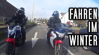 Fahren im Winter  Dual MotoVlog 4 [upl. by Elocyn183]