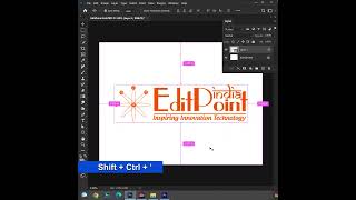 Quick Export as PNG in Photoshop  editpointindia  001126 [upl. by Fausta]