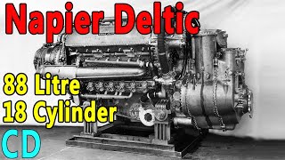 The Legendary Napier Deltic  88 Litre Opposed 2Stroke Triangle Engine [upl. by Eenattirb744]