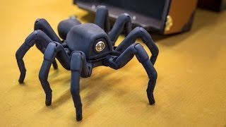 Inside Adam Savages Cave Awesome Robot Spider [upl. by Akehsyt]