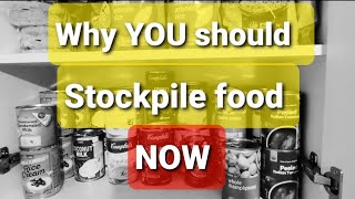 Why YOU should stockpile food NOW  Australian prepper pantry [upl. by Rohpotsirhc]