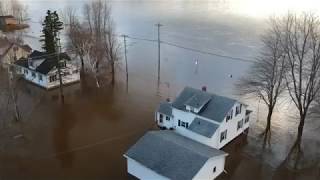 Fredericton NB Canada Flood of 2018 extended version [upl. by Egni]