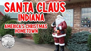 Santa Claus Indiana – Exploring Americas Christmas Hometown – Out and About [upl. by Joslyn]