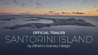 Santorini by 29Palms Official Trailer  Microsoft Flight Simulator [upl. by Anelad]