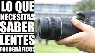 Lo que necesitas saber de lentes fotográficos Canon [upl. by Cataldo]