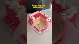 Conserva tu pastel 🎂 siempre fresco pastel pasteleria tips lifehacks hogar ideas hacks [upl. by Nuriel279]