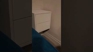 eket ikea cabinet with drawers as a night stand [upl. by Leirbag]