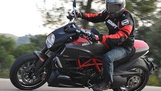 2011 Ducati Diavel First Ride  MotoUSA [upl. by Nanoc]