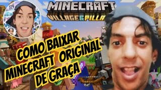 como baixar minecraft original de graça no seu PC [upl. by Carmon887]