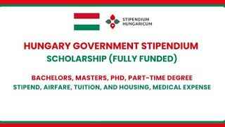 Hungary Government Stipendium Scholarship 202526  Engineer Shariful Islam [upl. by Kered987]