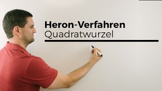 HeronVerfahren Quadratwurzel bestimmen  Mathe by Daniel Jung [upl. by Nonregla162]