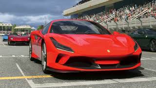 Ferrari F8 Tributo  Race  Circuit de Barcelona Catalunya Grand Prix  Forza Motorsport  Logitech [upl. by Pich748]