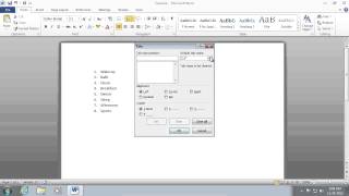 How to set Tabs in Word [upl. by Trotta]