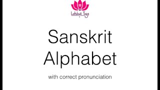 Sanskrit Alphabet [upl. by Gunter209]