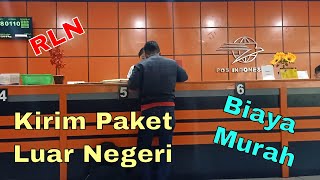 Mengirim Paket ke Luar Negeri via Pos Indonesia  Pos Tercatat Internasional  Cara kirim RLN murah [upl. by Neda]