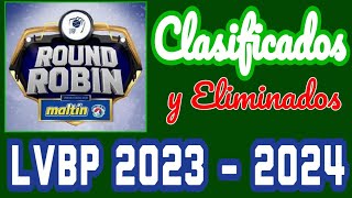 Equipos clasificados y eliminados en la liga venezolana de béisbol temporada 2023 2024 [upl. by Ojytteb]