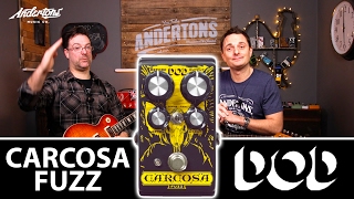 Dod Carcosa  Killer Fuzz Tones from a Sensibly Priced Guitar Pedal [upl. by Christyna]