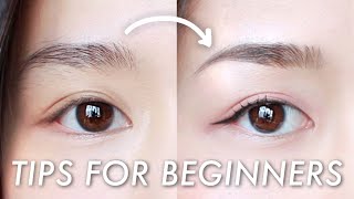 Eyebrow Shaping at Home  Easy Beginner Tutorial [upl. by Phare]