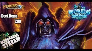 Mon Deck Démoniste ZOO Standard  Hearthstone  Trône de glace [upl. by Sindee176]