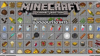 Strats Food Expansion  Addon minecraft pe [upl. by Nwhas680]