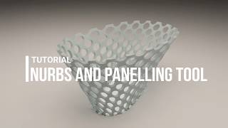 3Ds MAX Tutorial Use Nurbs and panelling tool Part 1 [upl. by Spector]