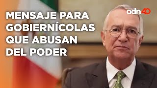 Mensaje de Ricardo B Salinas a los gobiernícolas que abusan del poder [upl. by Seniag]