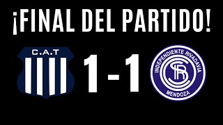 🛑 TALLERES IGUALÓ 1 A 1 CON INDEPENDIENTE RIVADAVIA [upl. by Anihpesoj]