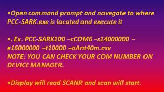 Exporting data from Sark100 antenna analyzer [upl. by Nahtonoj]