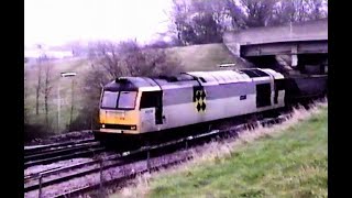 Class 60s on the MerryGoRound coal trains at Didcot Power Station All Long Gone [upl. by Solon]