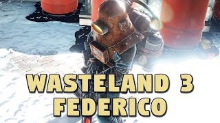 Wasteland 3 Alpha  Combat Gameplay  Federico Boss Fight [upl. by Hernardo]