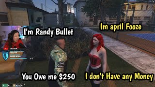 April And Randy Meets In No pixel 20 amp Starts The Crumbs  April Scams Randy  GTA RP NoPixel 20 [upl. by Squier]