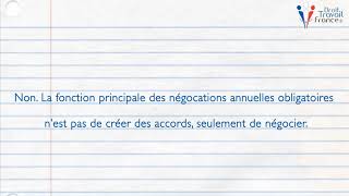 Dialogue social et négociation annuelle obligatoire NAO  de quoi parleton exactement [upl. by Gnut]