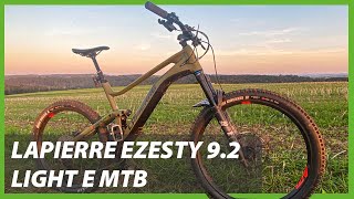 Lapierre eZESTY 92 Light E MTB mit Fazua Antrieb 20 [upl. by Hauger]