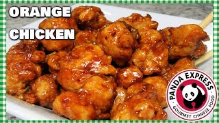 Copycat Panda Express Orange Chicken  The BEST Orange Chicken Recipe [upl. by Weigle]