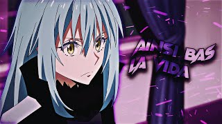 Rimuru Tempest X Ainsi Bas La Vida edit in 4K [upl. by Alesi]