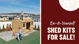 Shed Kits For Sale  Customizable DIY shed kits in all shapes and sizes [upl. by Nagrom]