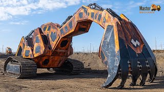 10 Most Dangerous Excavators Massive Heavy Equipment Dismantling Everything in Sight [upl. by Naerad]