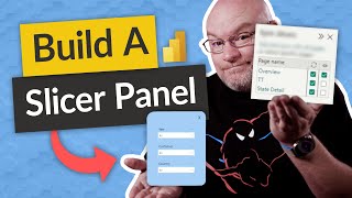 Build a Slicer Panel in Power BI 20222023 [upl. by Goerke]